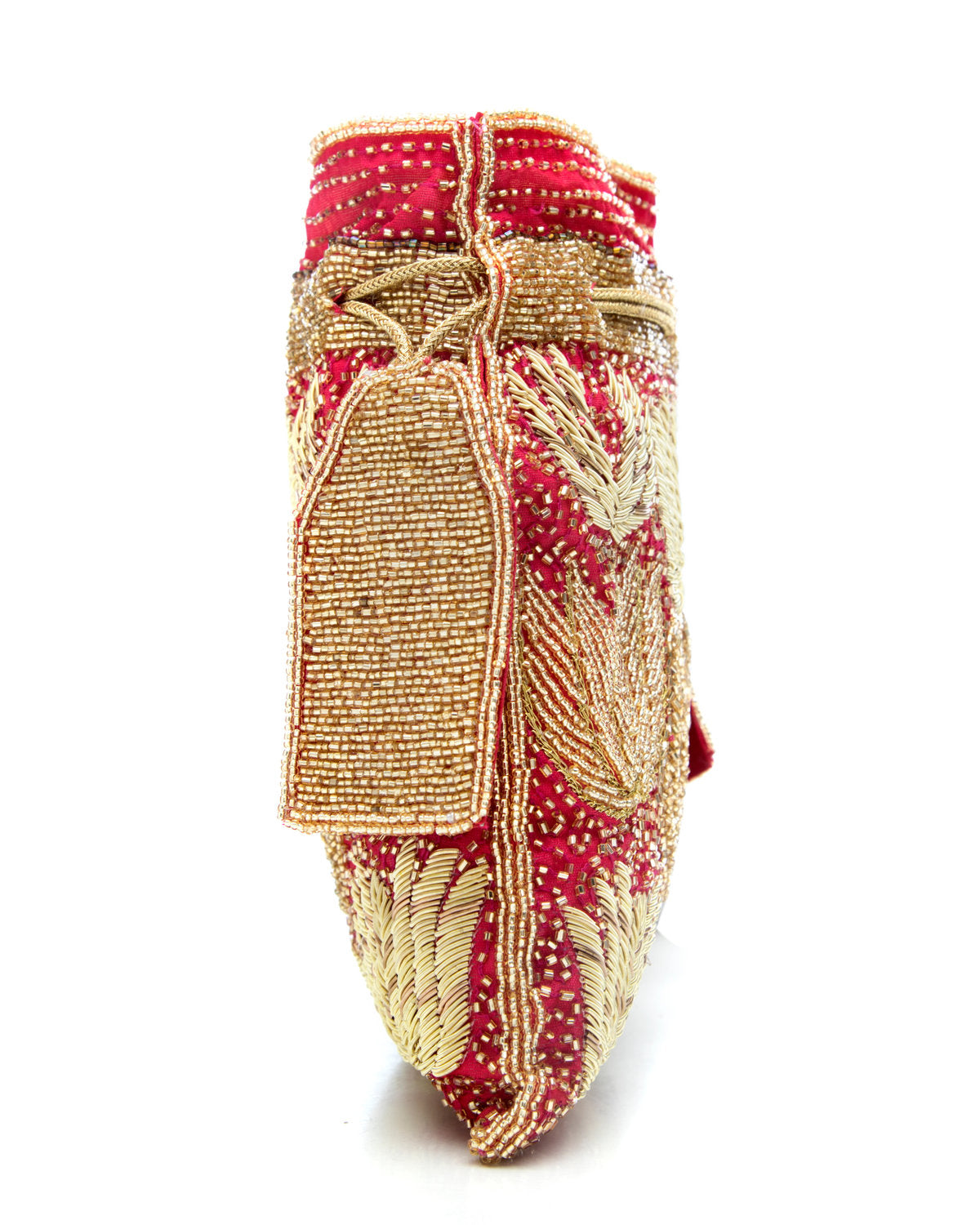 Pink Embroidered Handbag by CERENA Paris — styled
