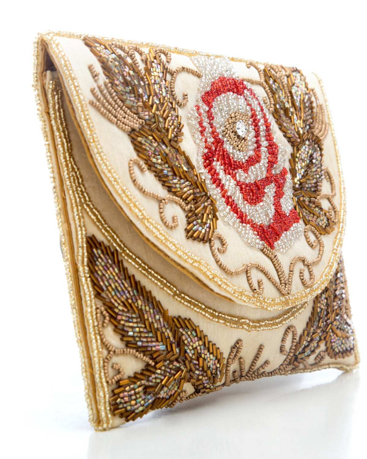 Embroidered Handbag by CERENA Paris — detail