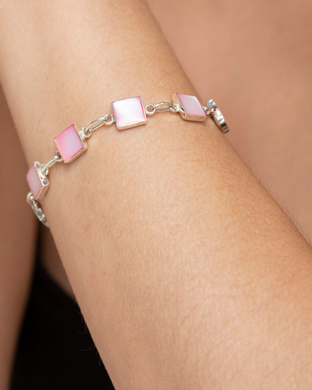 Evil Eye Charm Bracelet by CERENA Paris — side view