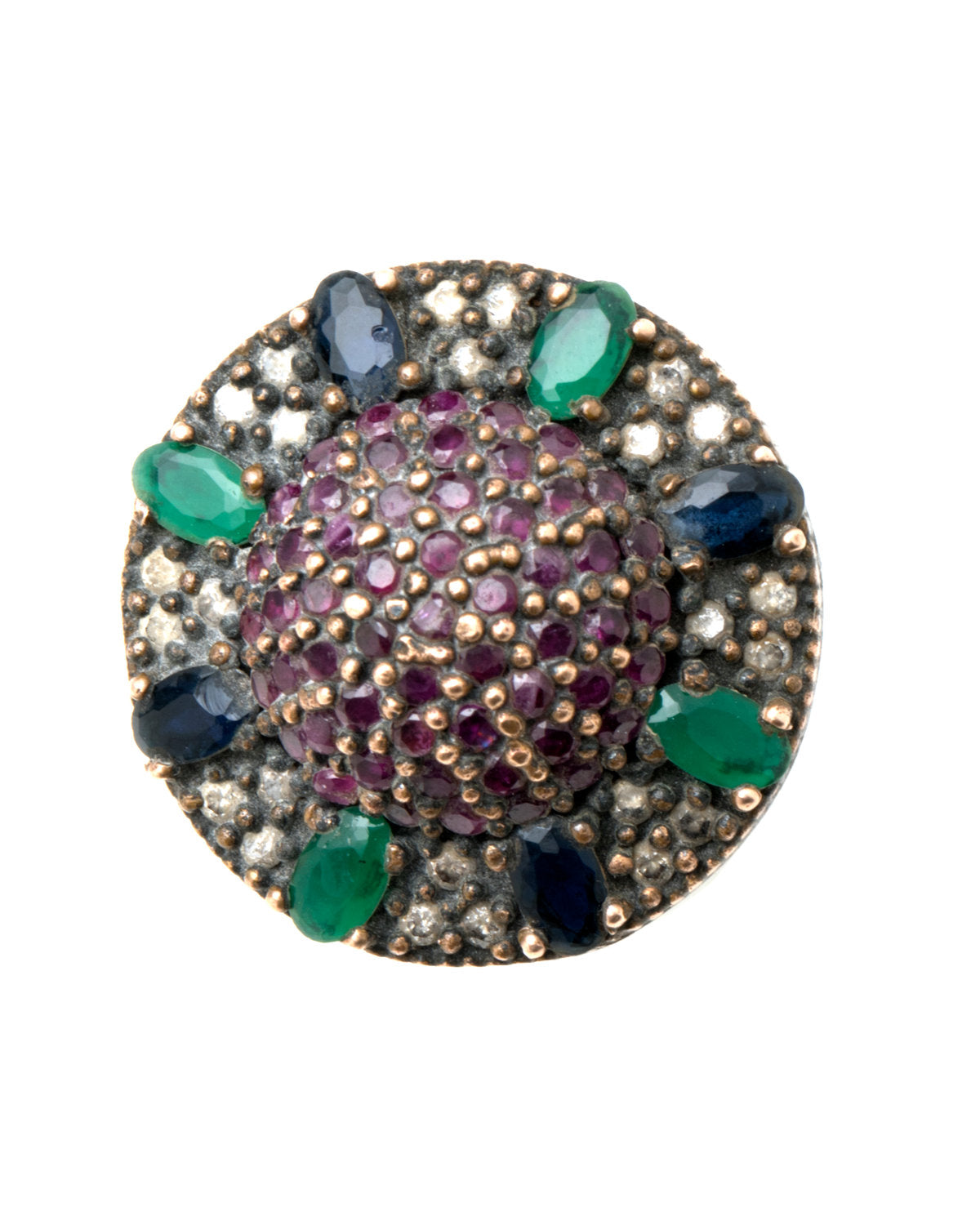 Multi-Gemstone High Jewelry by CERENA Paris — side view