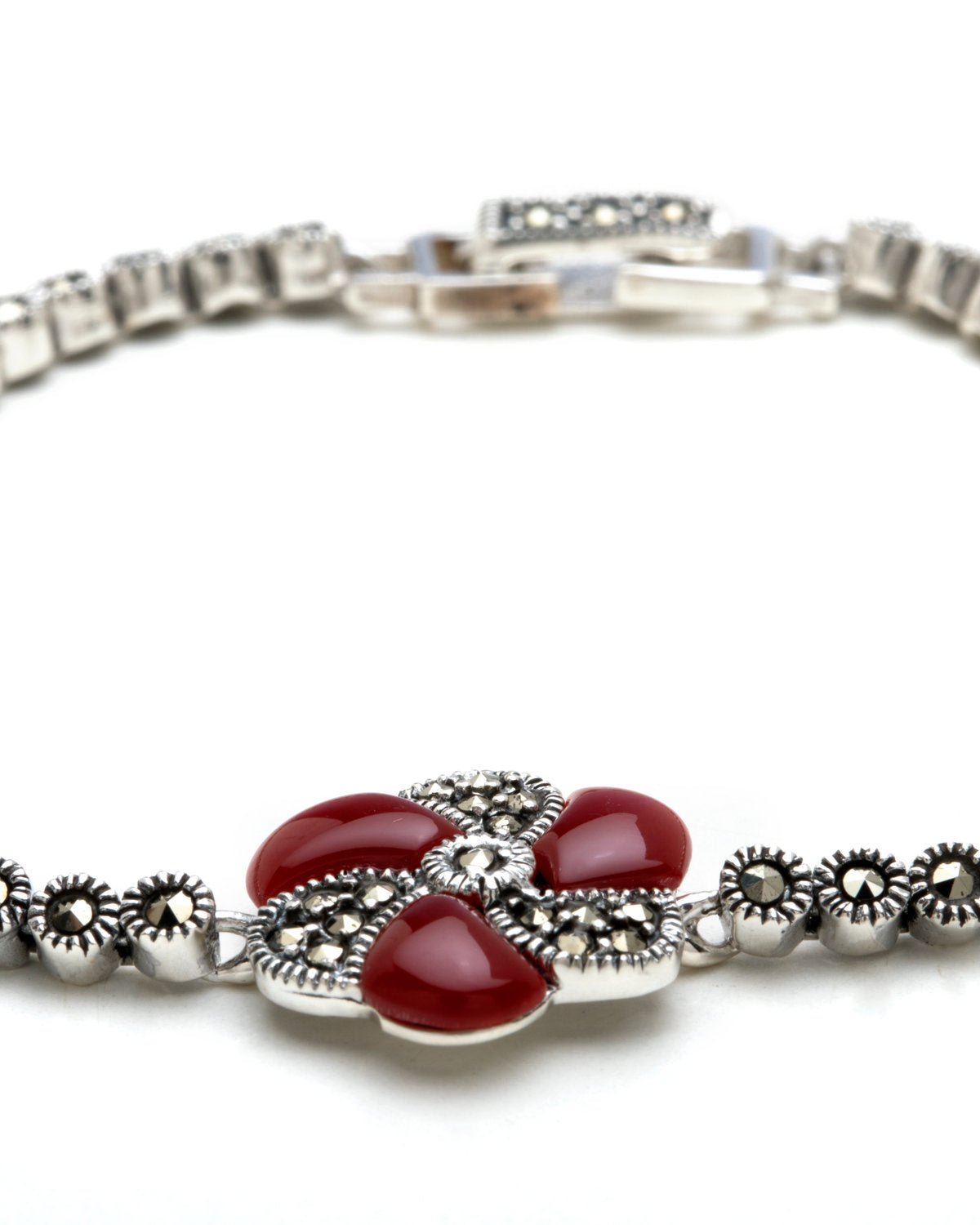 Evil Eye Charm Bracelet by CERENA Paris — front view